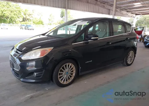 2013 Ford C-Max Hybrid Sel z USA, uszkodzony, nr VIN 1FADP5BU8DL522394
